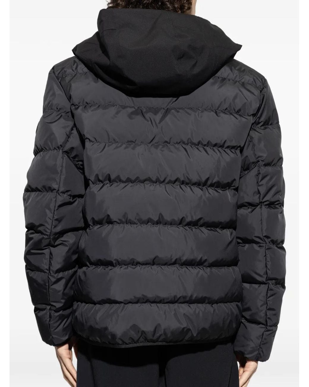 Moncler Black Vega Hooded Down Jacket for men