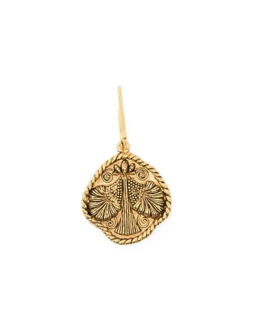Aurelie Bidermann Metallic Libra Zodiac Charm