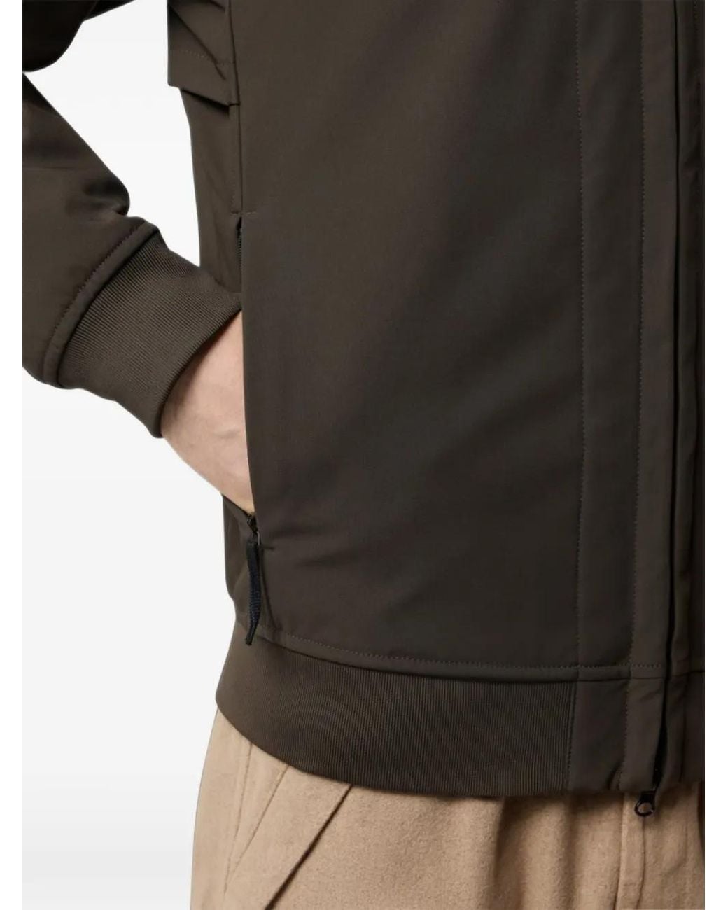 Stone Island Brown Q100004 Soft Shell-R_E.Dye Technology Jacket for men