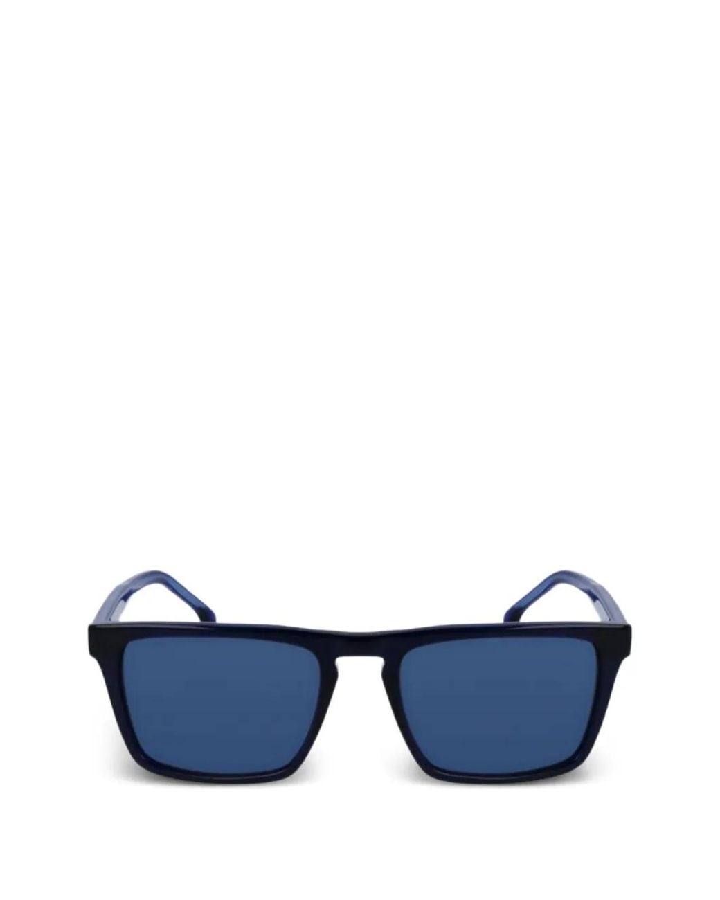 Paul Smith Blue Edison Rectangle-Frame Sunglasses