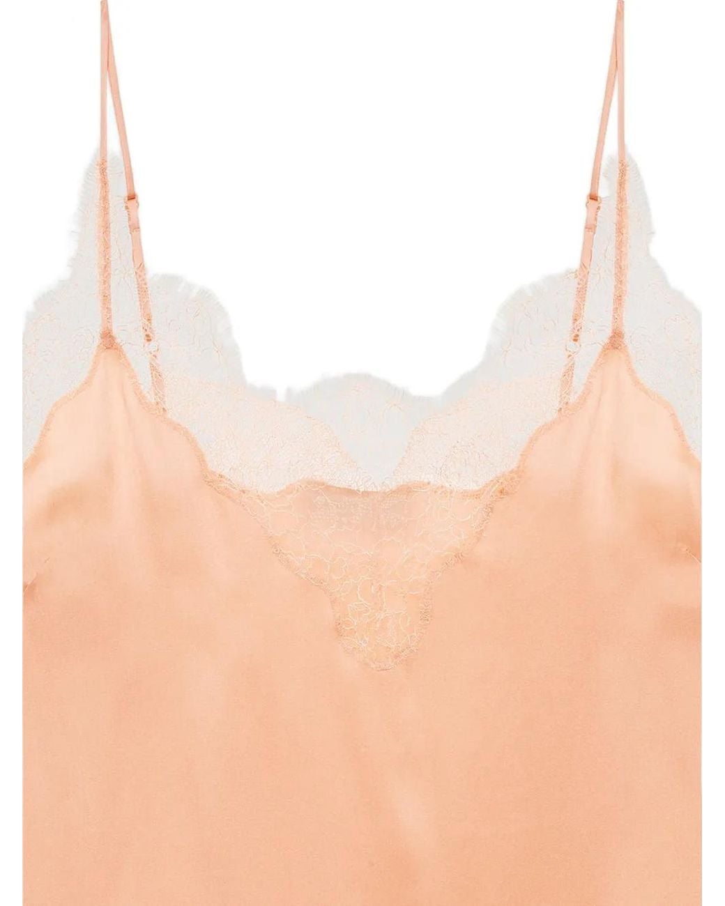Anine Bing White Mael Camisole Top