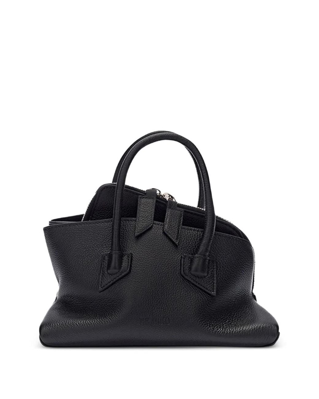 The Attico Black The Walk Mini