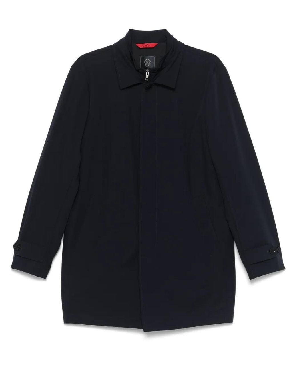 Fay Blue Morning Coat Trenchcoat for men