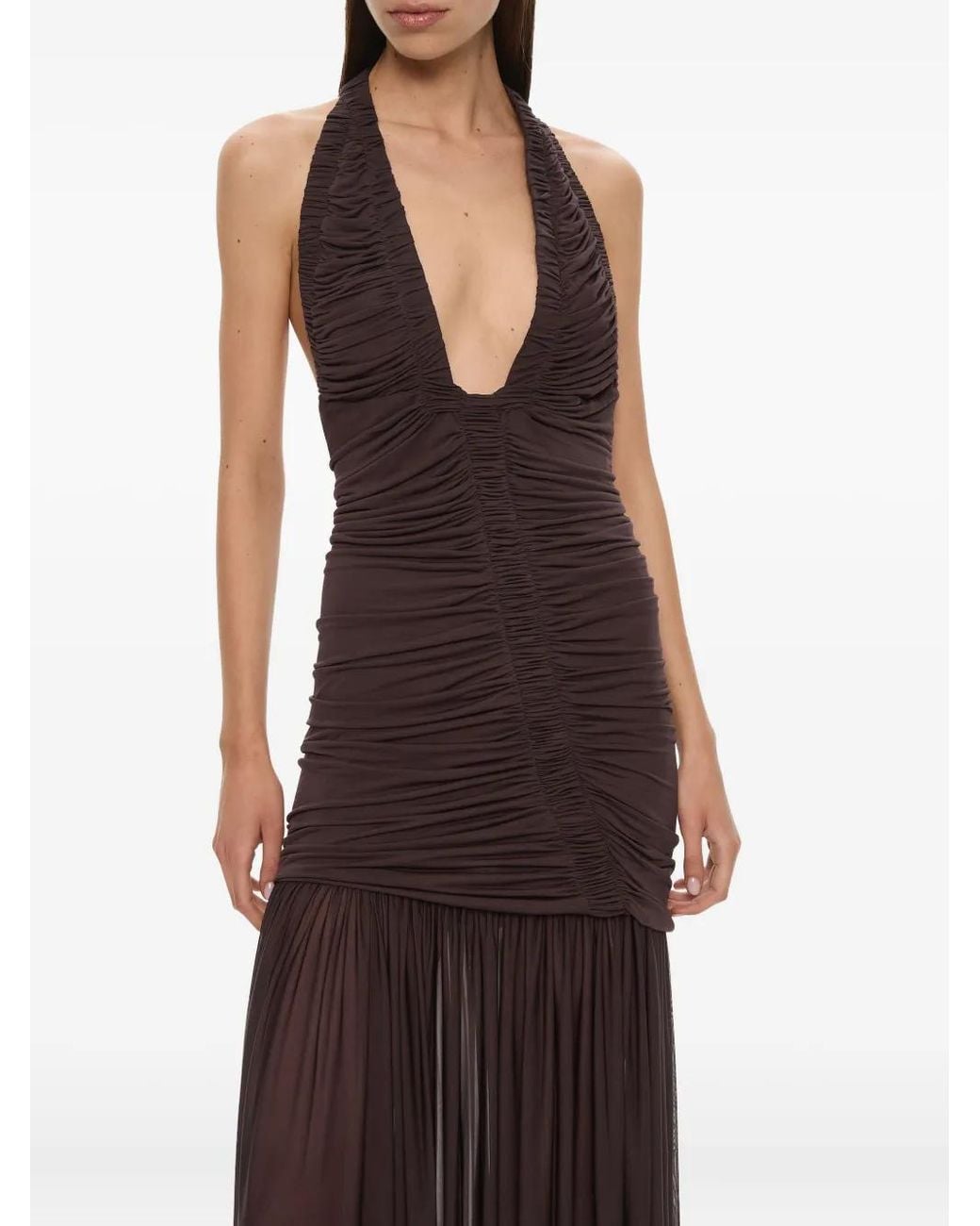 Christopher Esber Purple Orion Gown