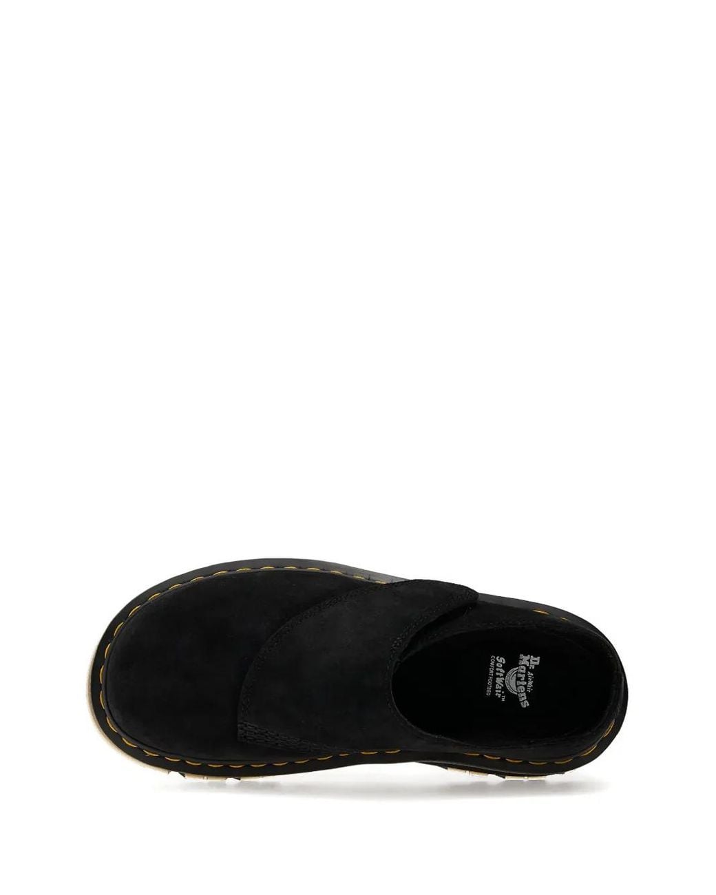Dr. Martens Black Zebzag Anywair Mules