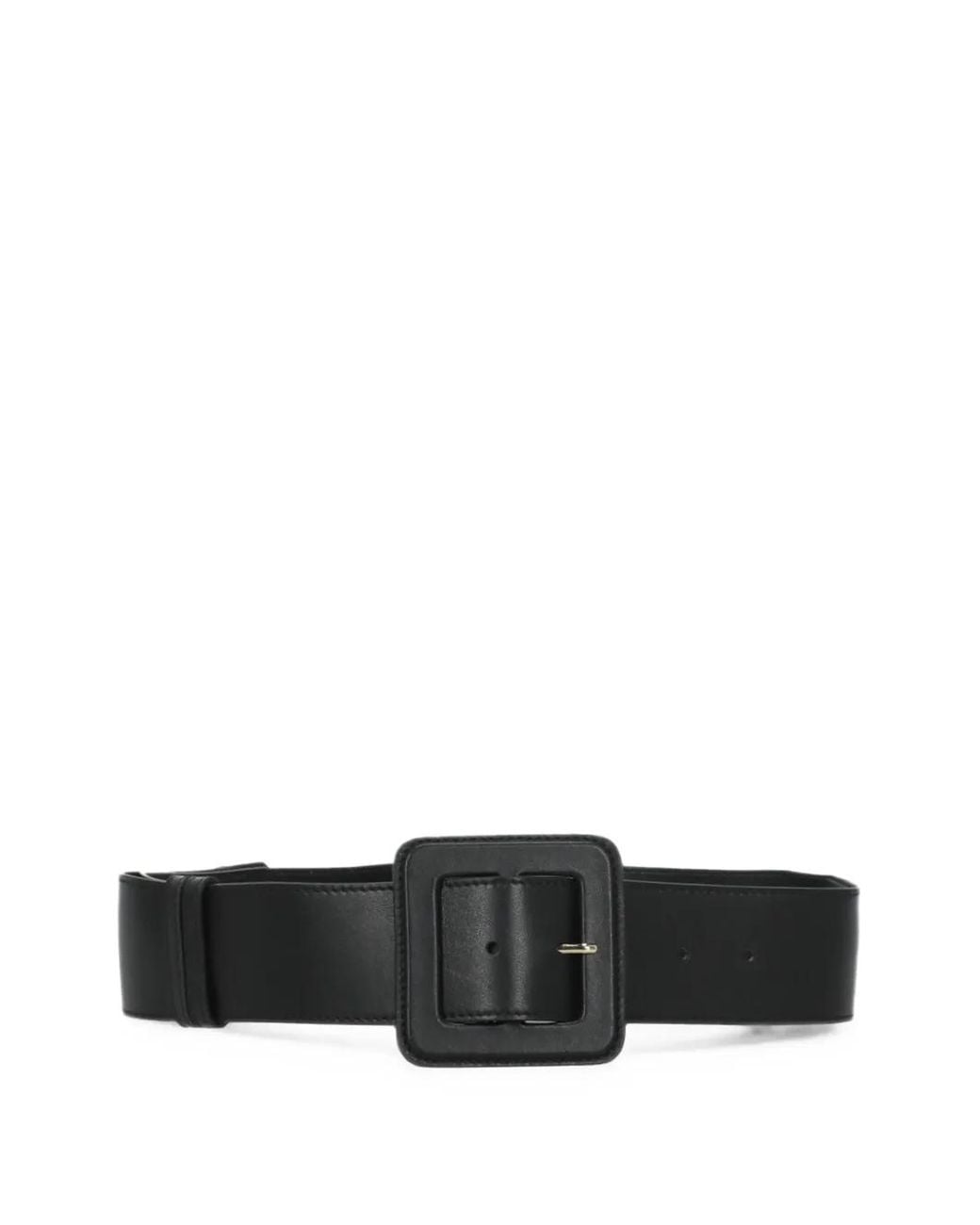 Fabiana Filippi White Buckle-Fastening Leather Belt