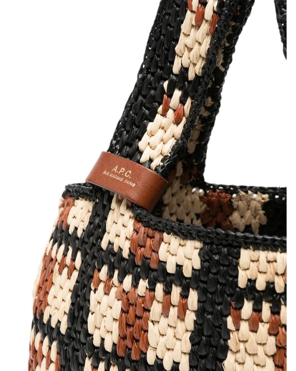 A.P.C. White Pecan Bag