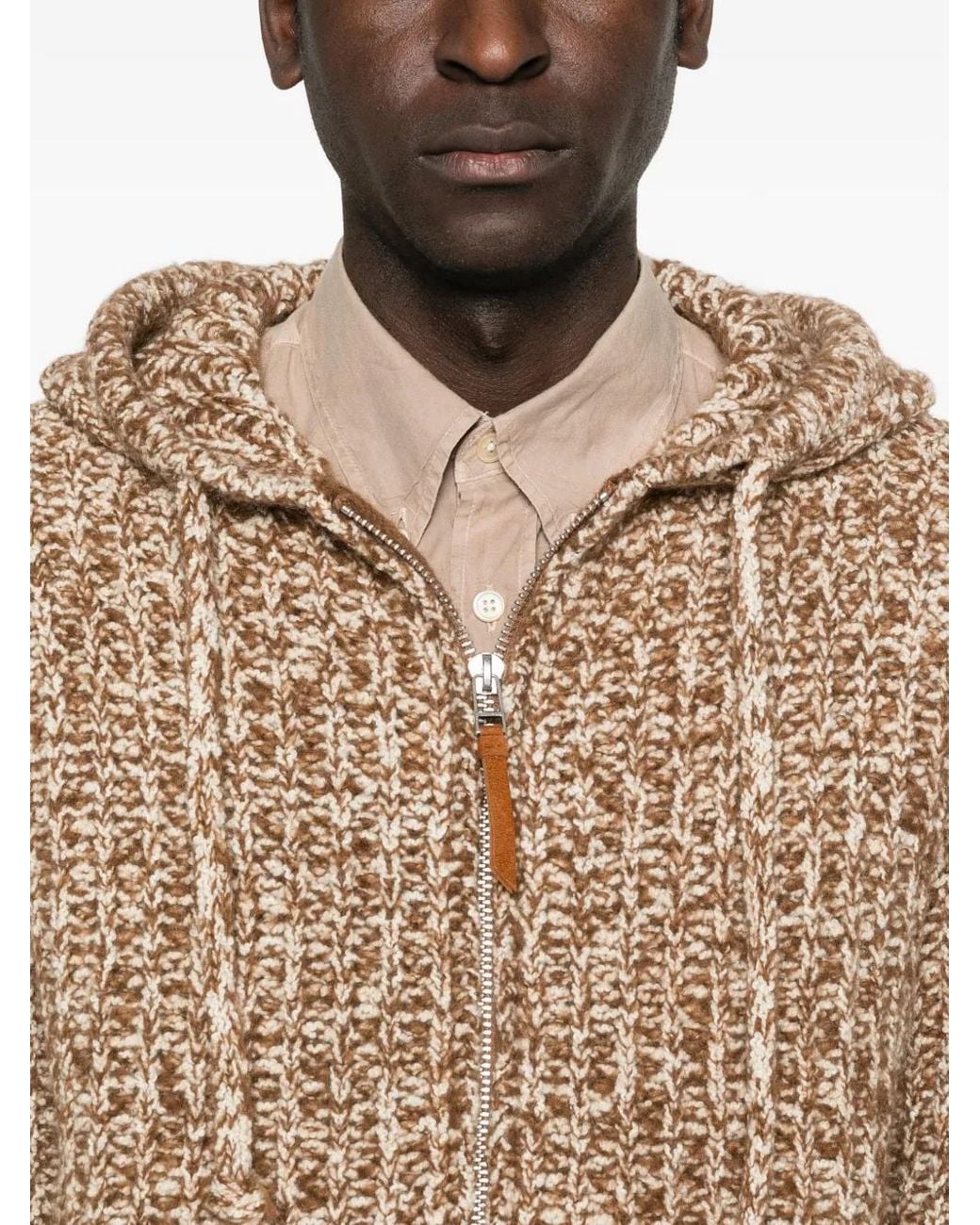 Isabel Marant Natural Zip-Fastening Hoodie for men