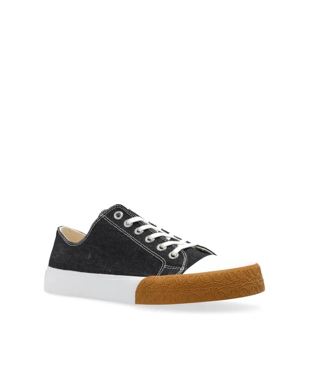 Loewe Black Bloc Canvas Sneakers for men