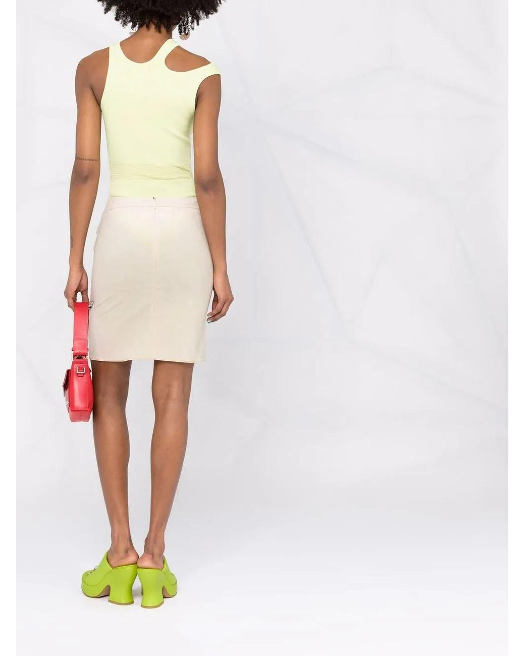 Jacquemus Multicolor La Jupe Pina Pencil Skirt