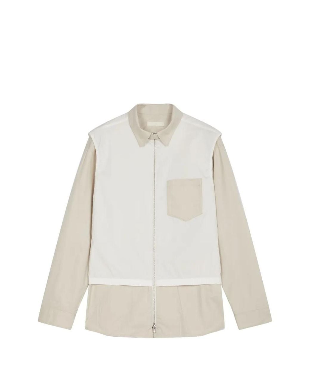 CROQUIS White Logo-Print Jacket for men