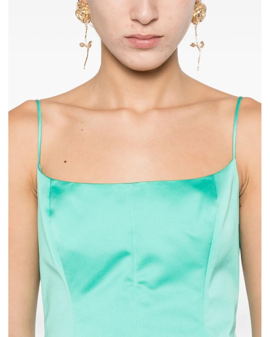 Blumarine Blue Mini Dress