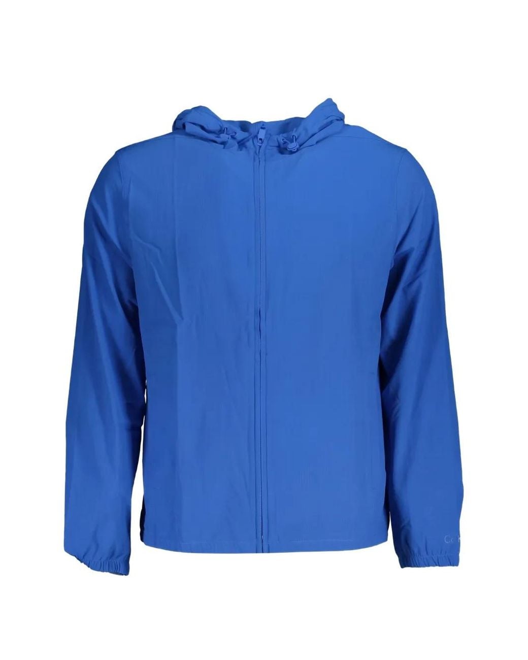 Calvin Klein Blue Packable Hooded Jacket for men