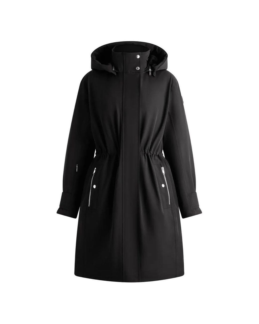 Fusalp Black Valomea Coat