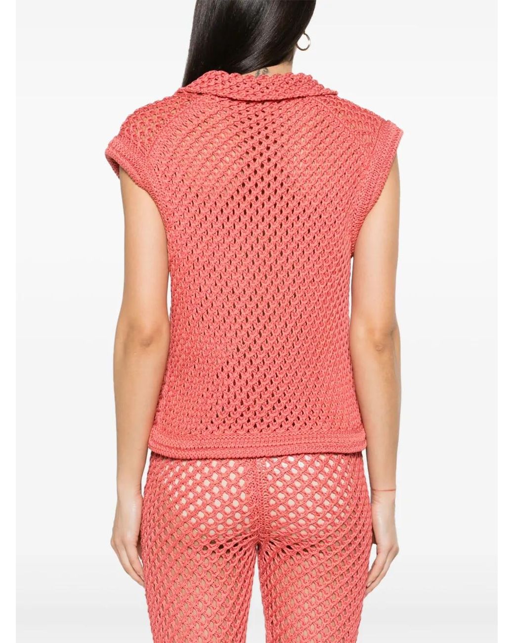 Alanui Pink A Love Letter To India Top