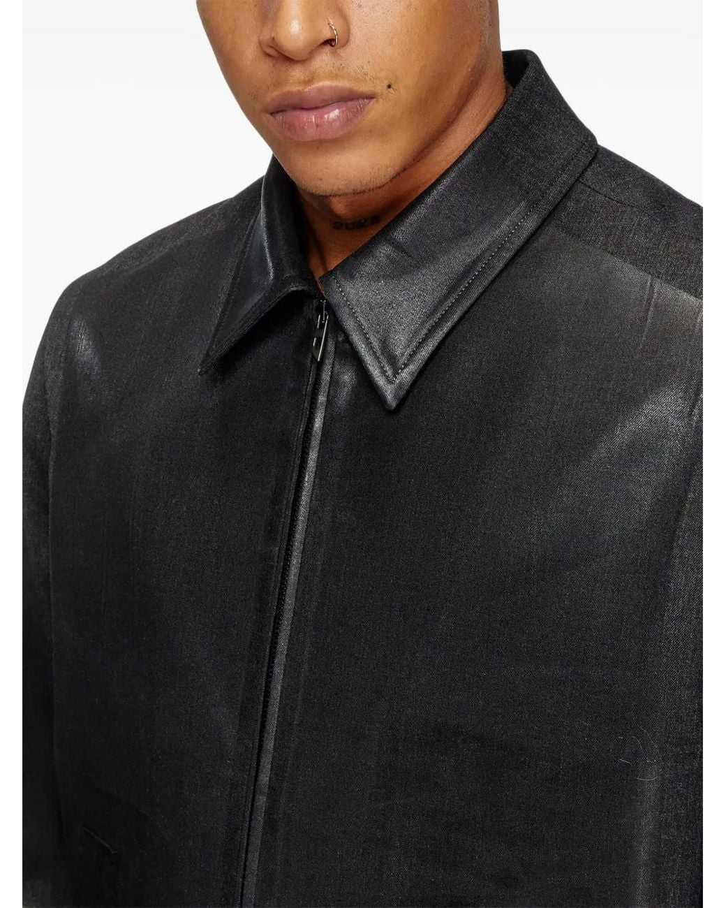 DIESEL Black J-Kane Jacket for men