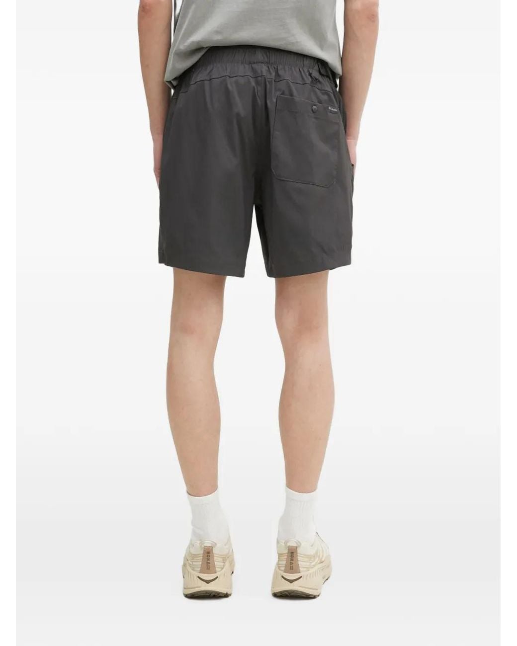 Columbia Black Landroamer Ripstop Buckle Deck Shorts for men