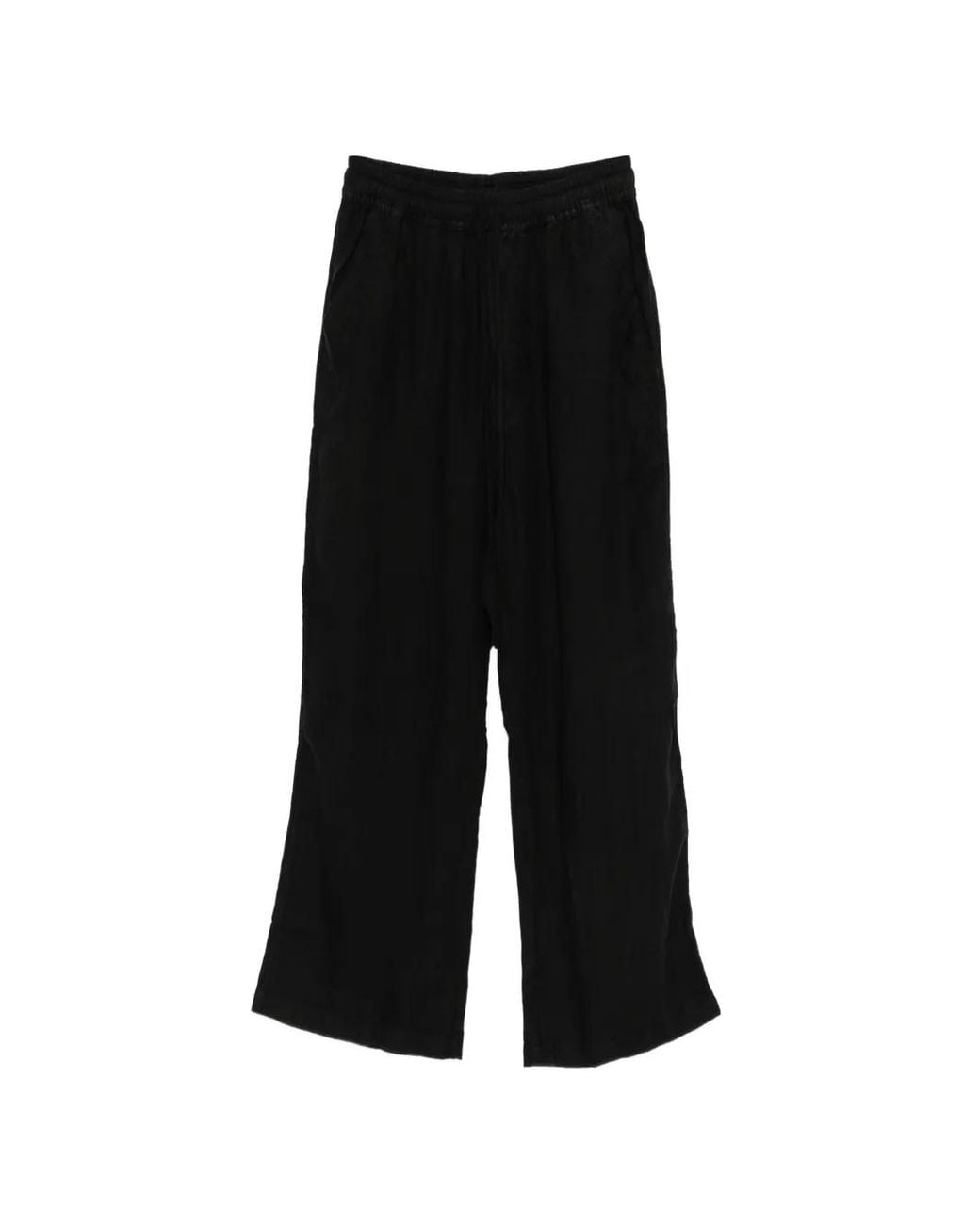 Thom Krom Black Drawstring Trousers for men