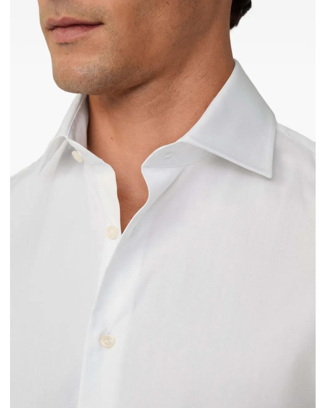 Camicia Elegante di Hackett in White da Uomo