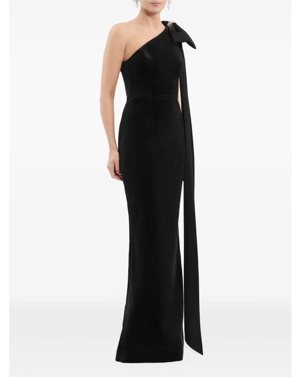 Rebecca Vallance Imogen Gown in Black | Lyst