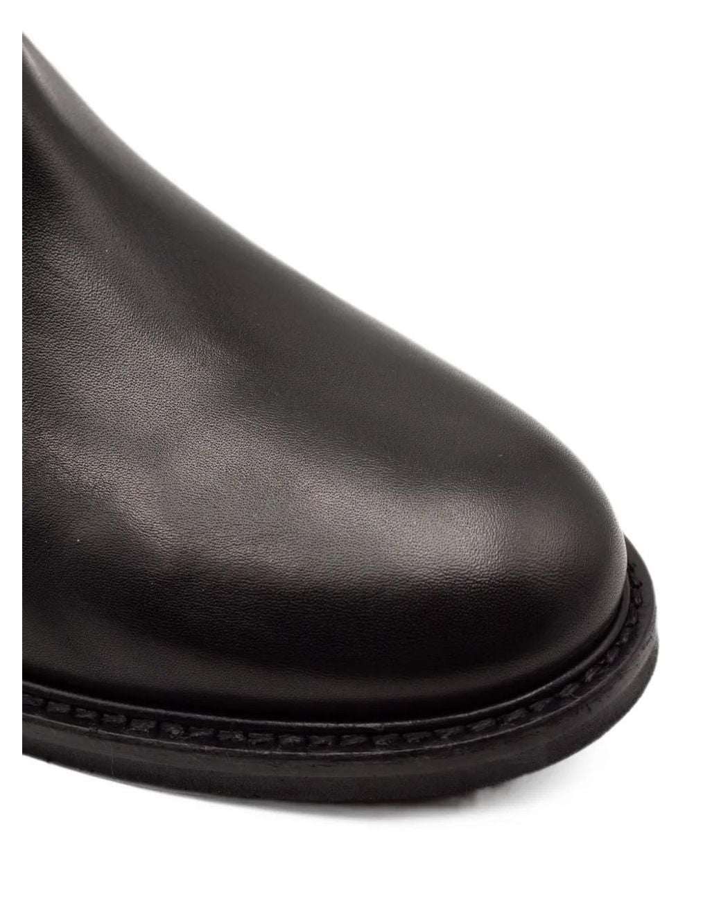 Julie Dee Black Buckle-Strap Biker Boots