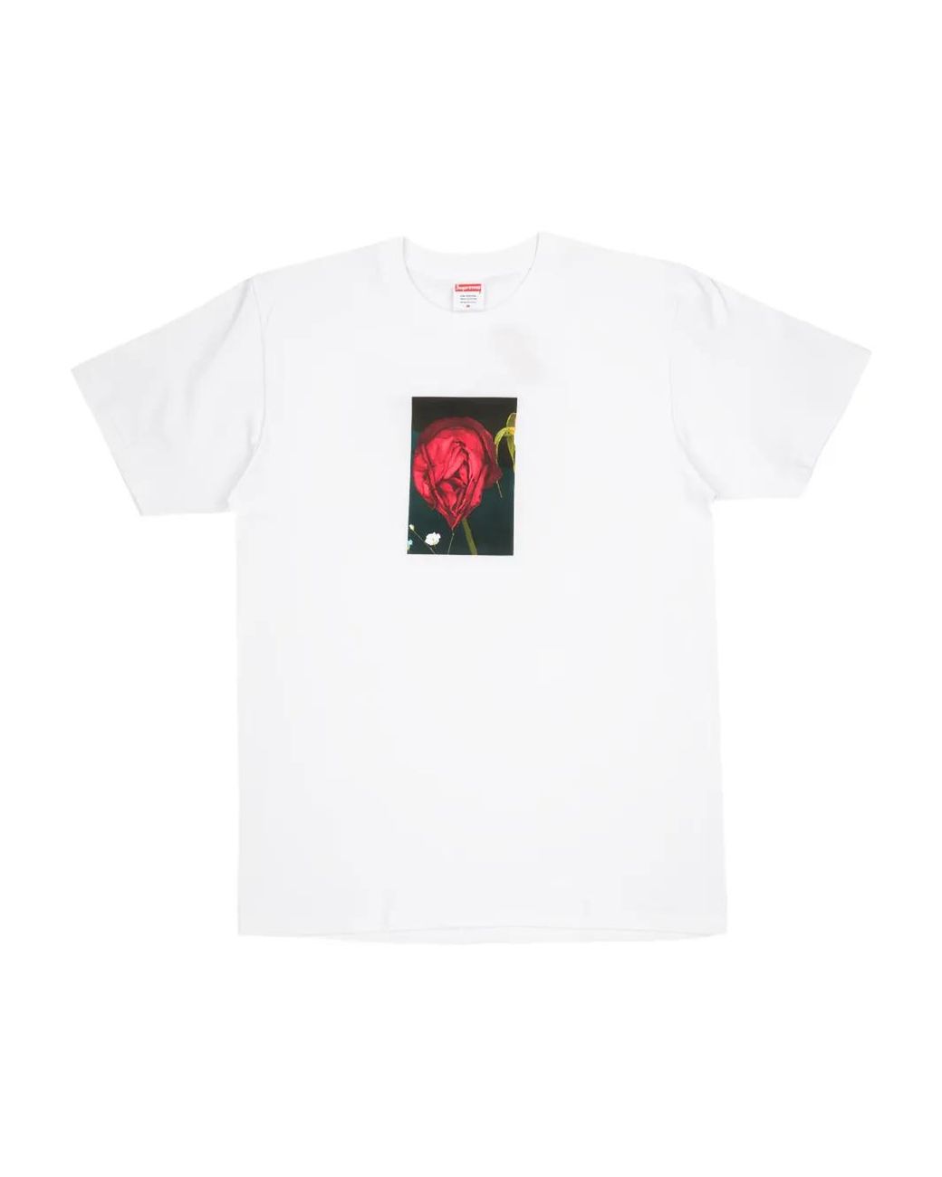Supreme White Araki Rose T-Shirt for men