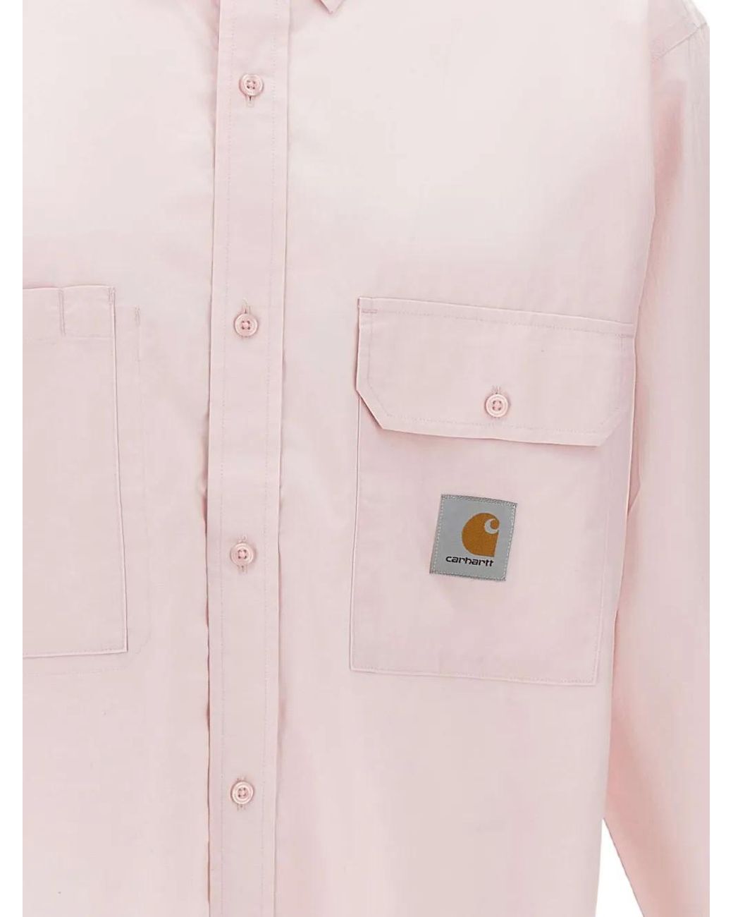 Carhartt Pink Cotton Shorts for men