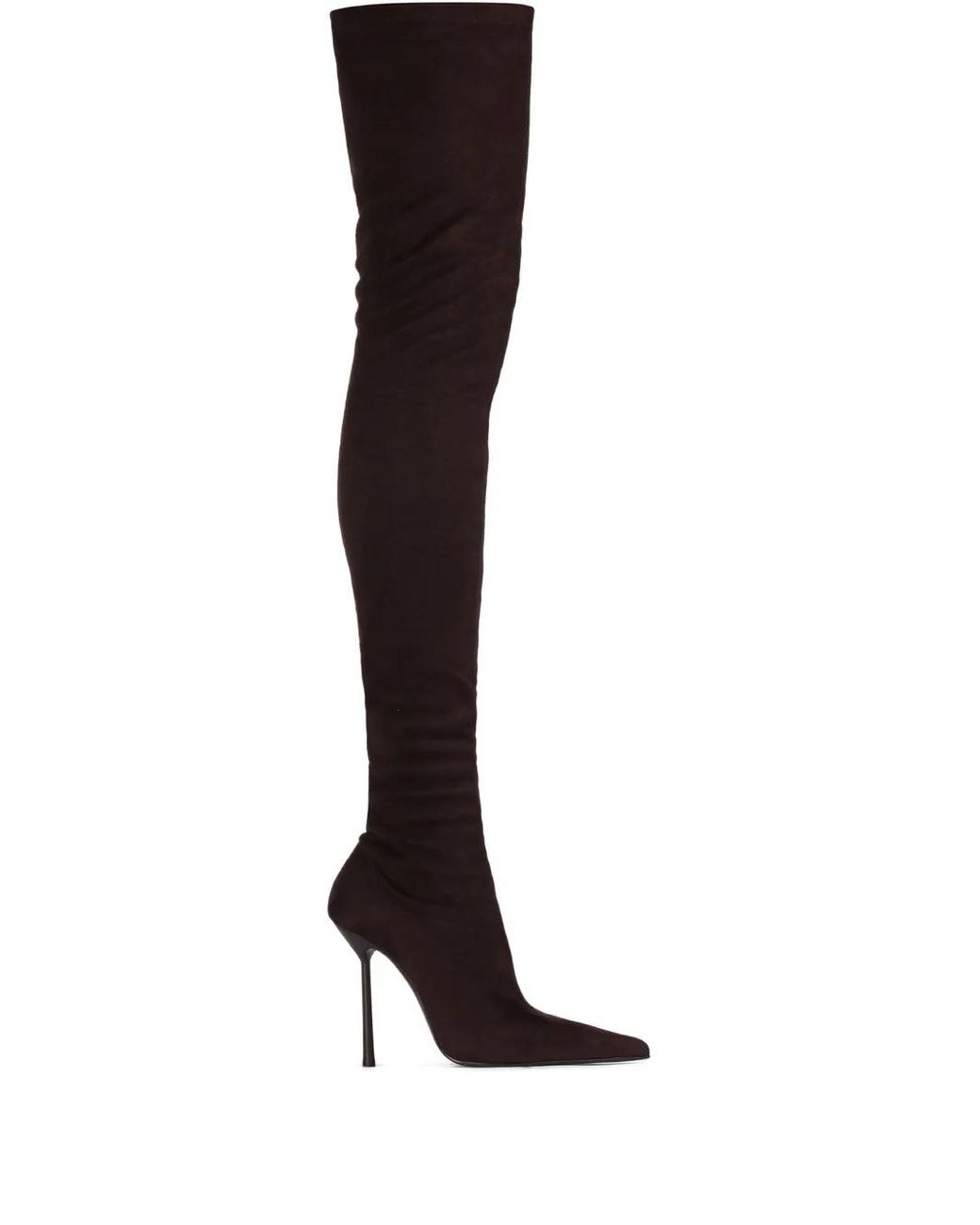 Le Silla Black Bella Overknee-Stiefel 120mm
