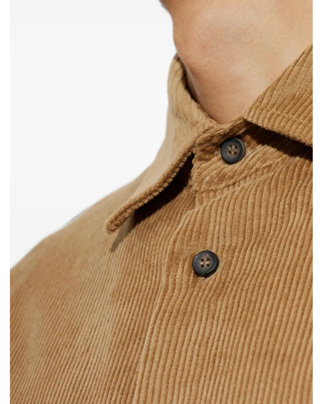 DARKPARK Natural Keanu Corduroy Shirt for men