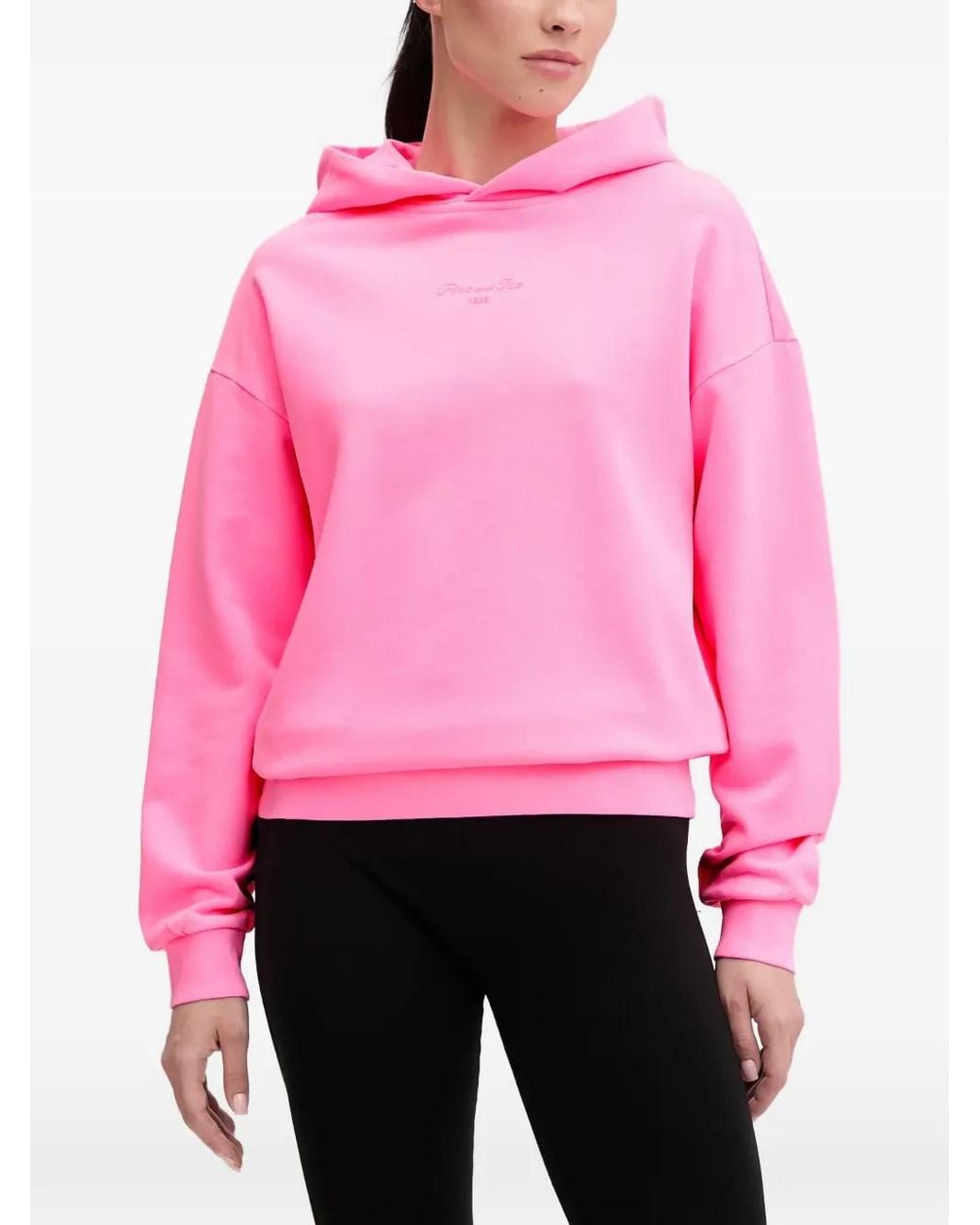 Bogner Fire + Ice Pink Hoodie Sibel À Logo Brodé