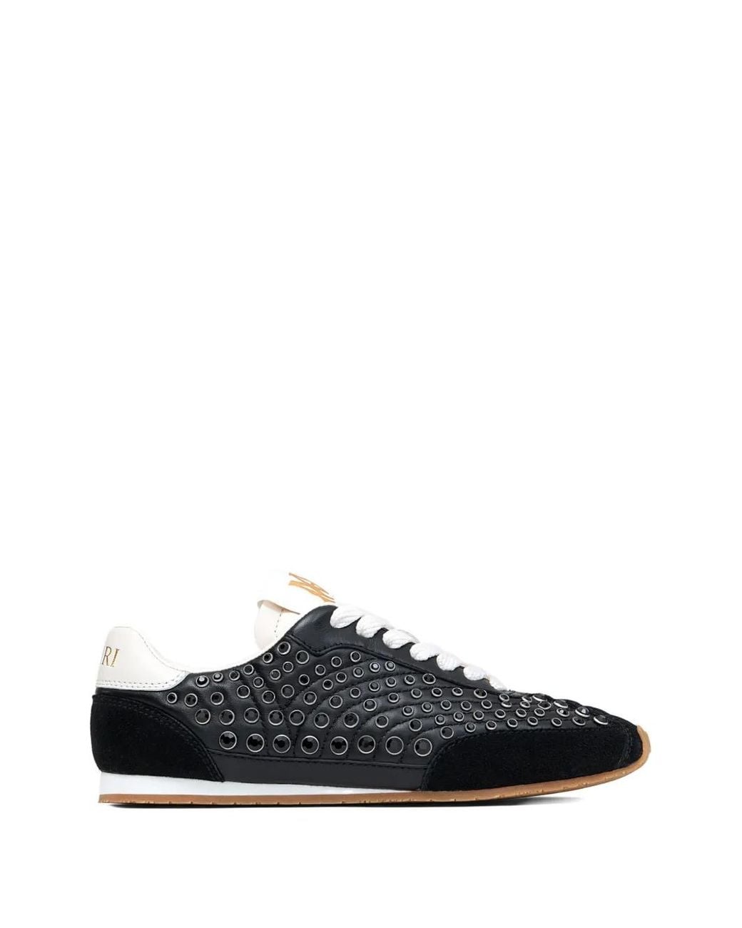 Amiri Black Stud Pacific Flat Sneakers