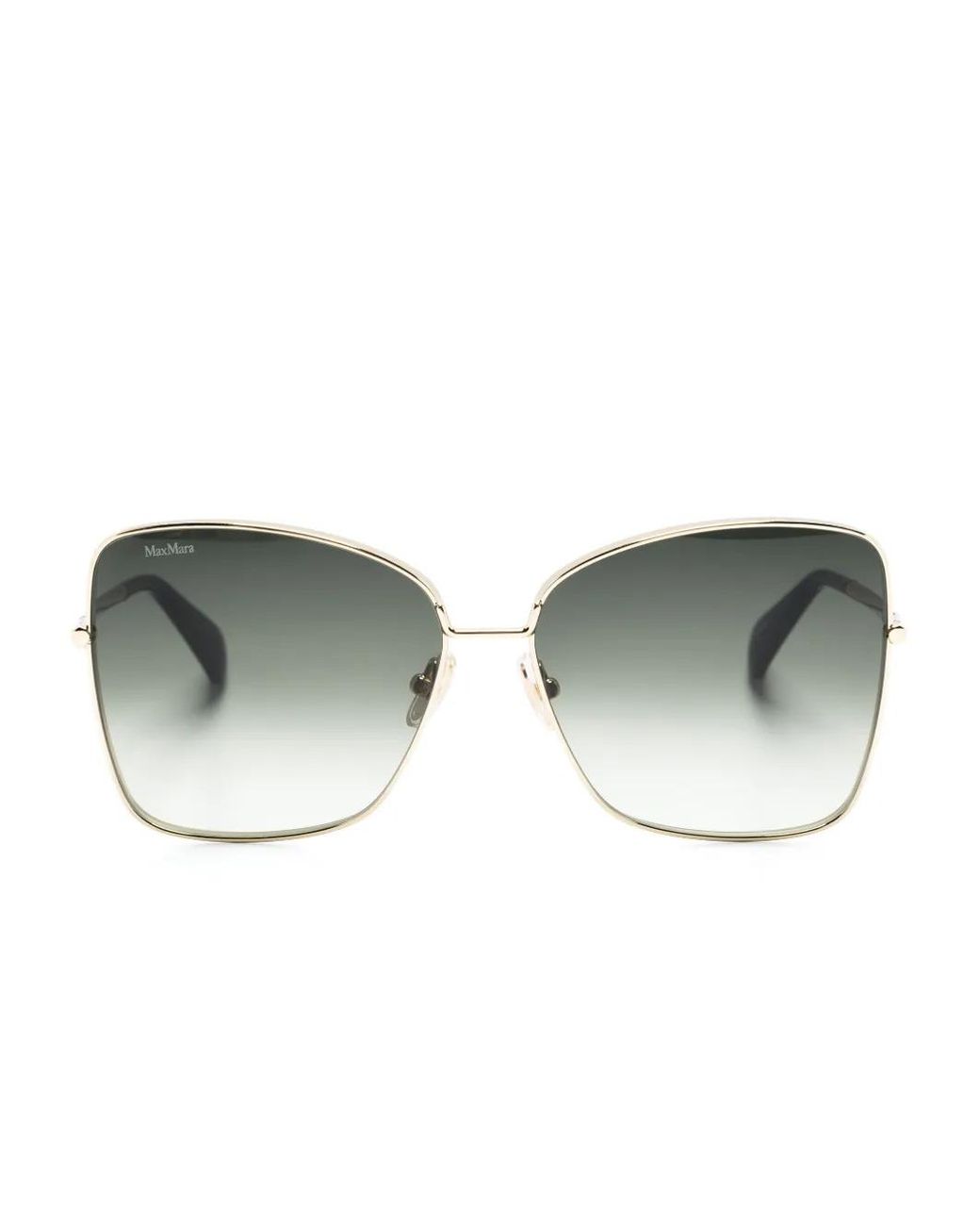 Max Mara Eyewear Metallic Mm0097 Menton1 Geometric-Frame Sunglasses