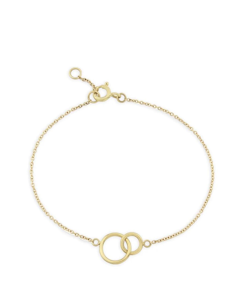 Auree Jewellery Metallic Kelso Interlinking-Ring Bracelet