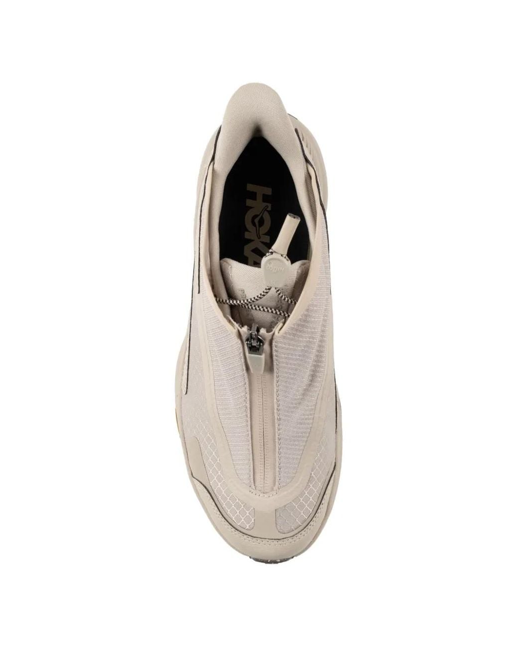 Hoka One One White Project Transport Sneakers