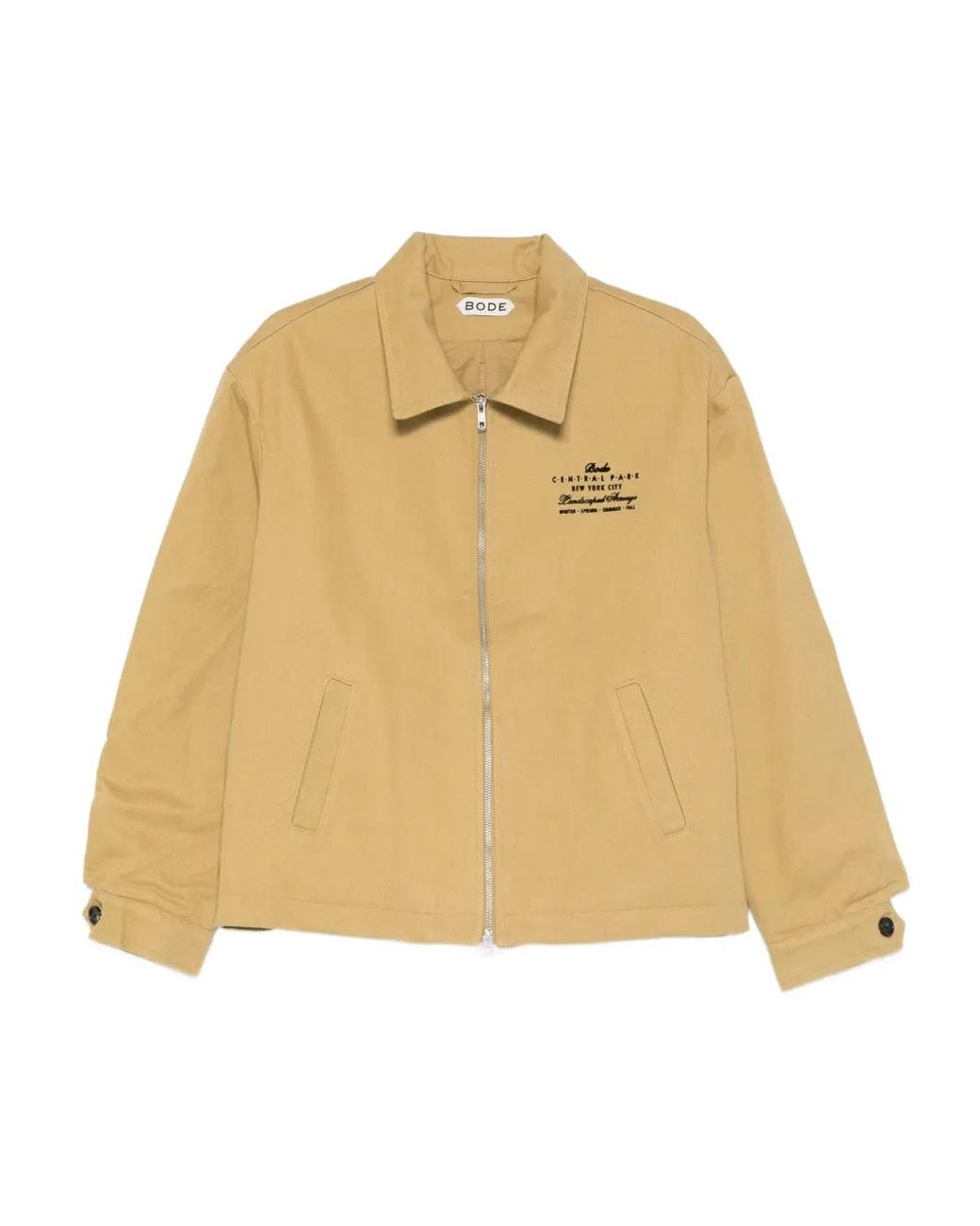 Bode Central Park Jacke in Natural für Herren