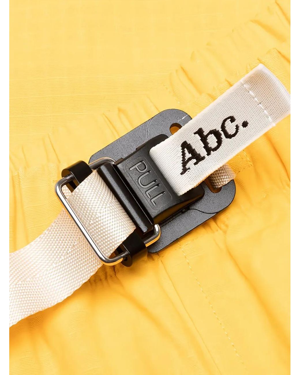 Advisory Board Crystals Yellow Logo-Patch Trousers for men