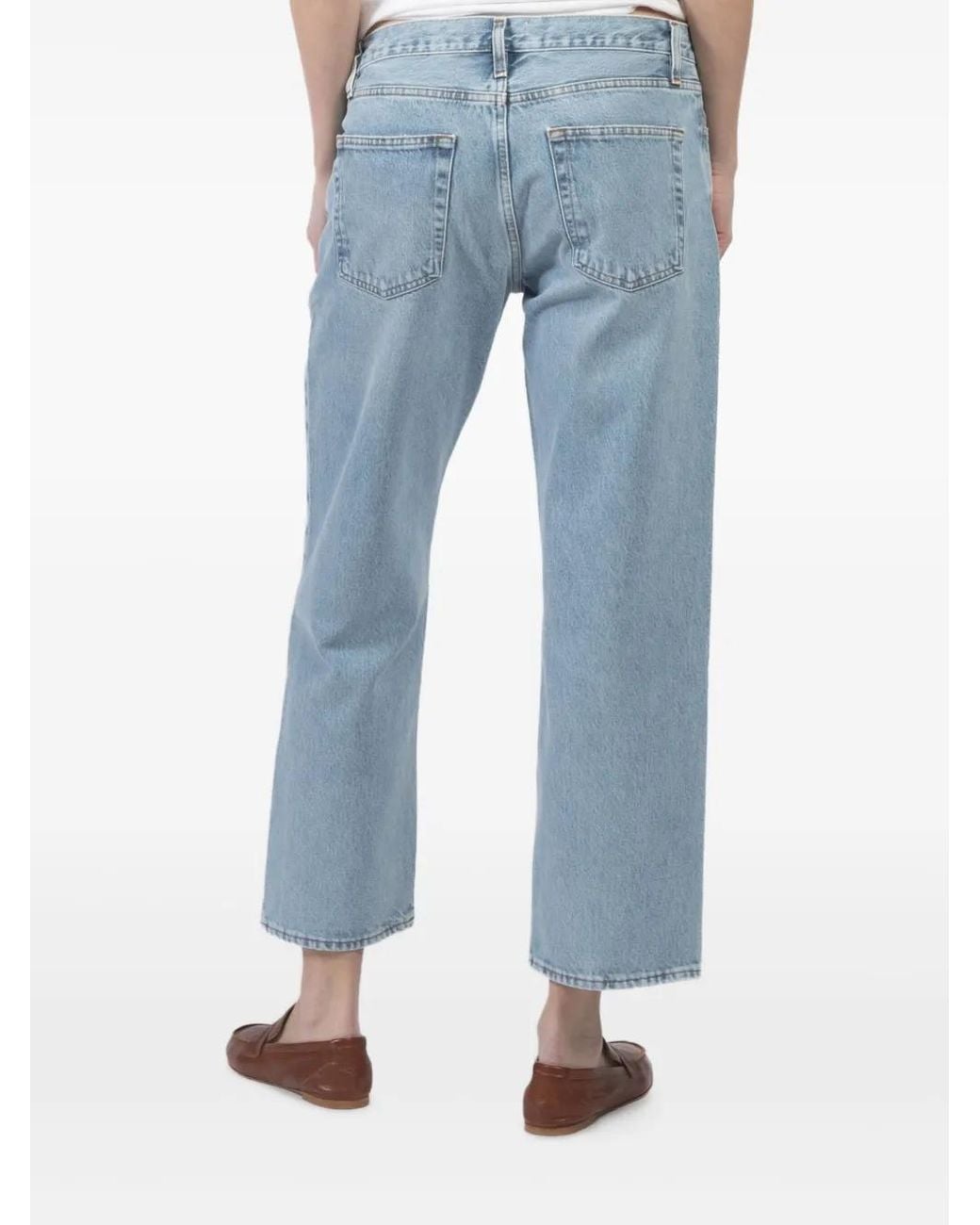 FRAME Blue Cotton Jeans
