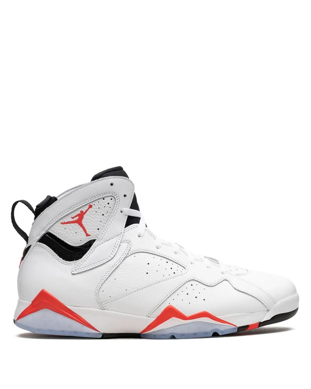 Nike White 7 Retro Infrared' for men