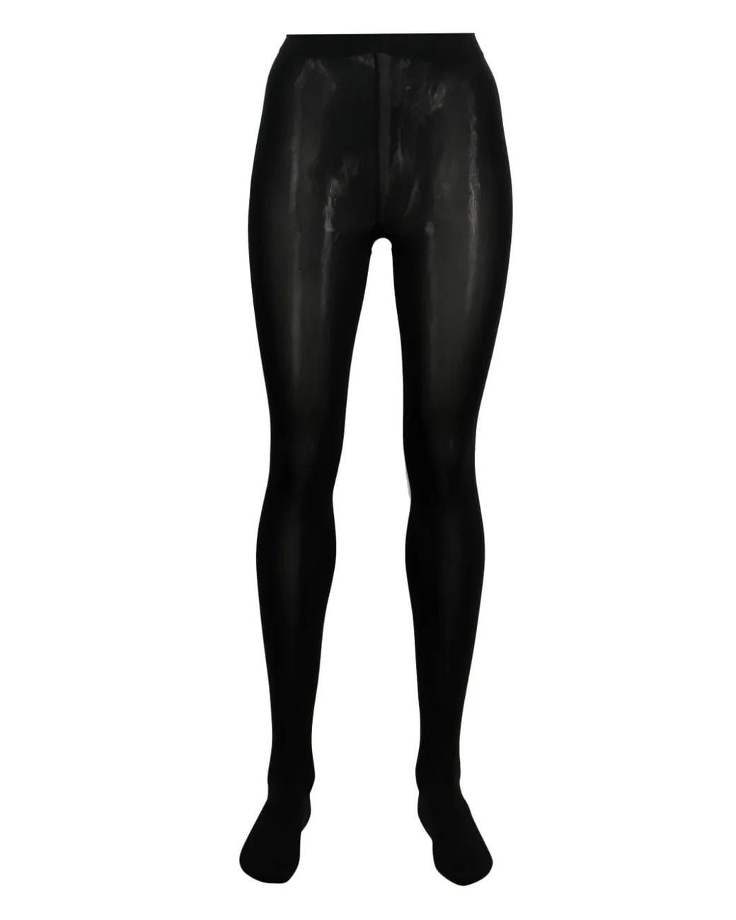 Wolford Black Elasticated-Waistband Tights