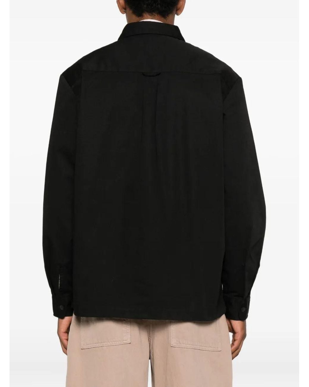 Carhartt Black Logo-Patch Shirt for men