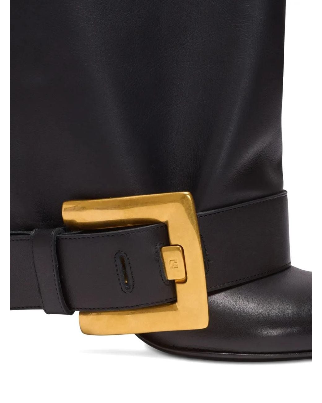 Botas de himno de Balmain de color Black