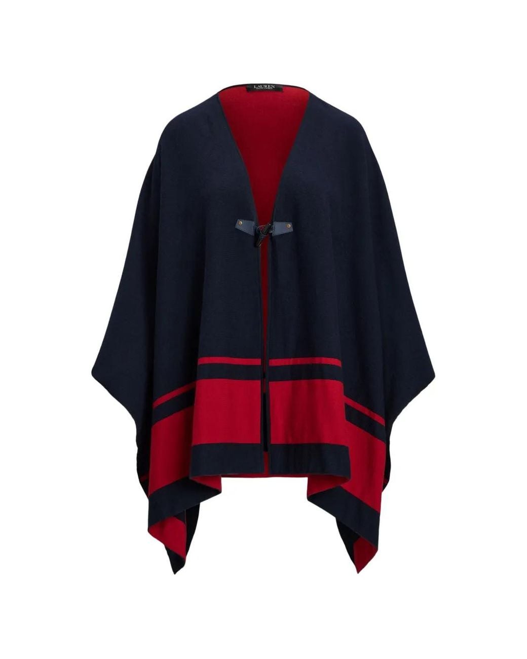 Ralph Lauren Gestreepte Cape in het Blue