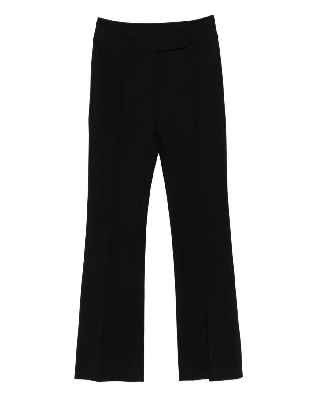 Dorothee Schumacher Black Seam-Detailing Trousers