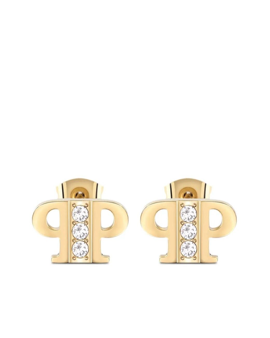 Philipp Plein Metallic Elements Earrings