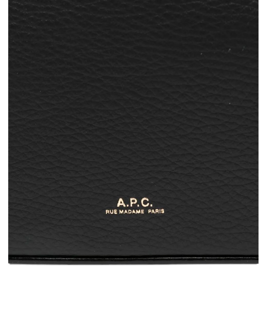 A.P.C. Black Vera Maxi Bag