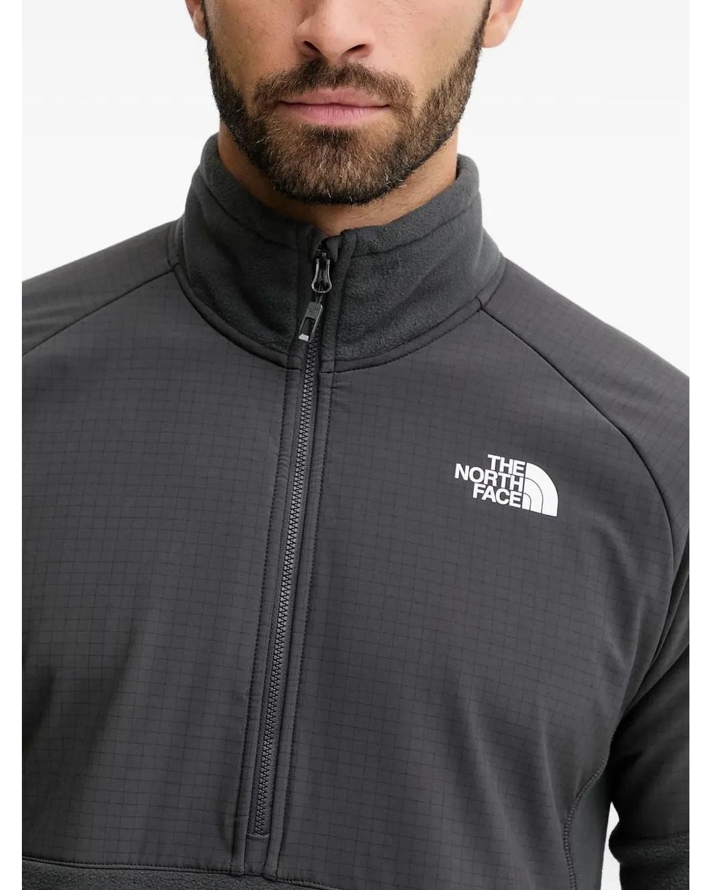 The North Face Gray Glacier Heavyweight Full Zip Jacket for men