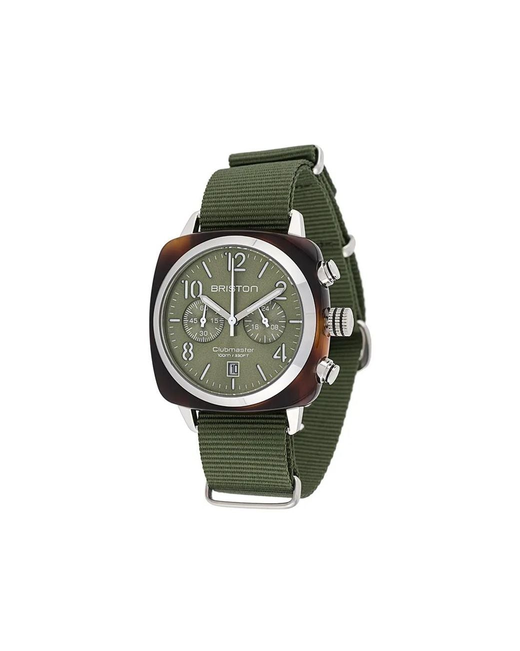 Briston Green Clubmaster Classic Chrono 40Mm