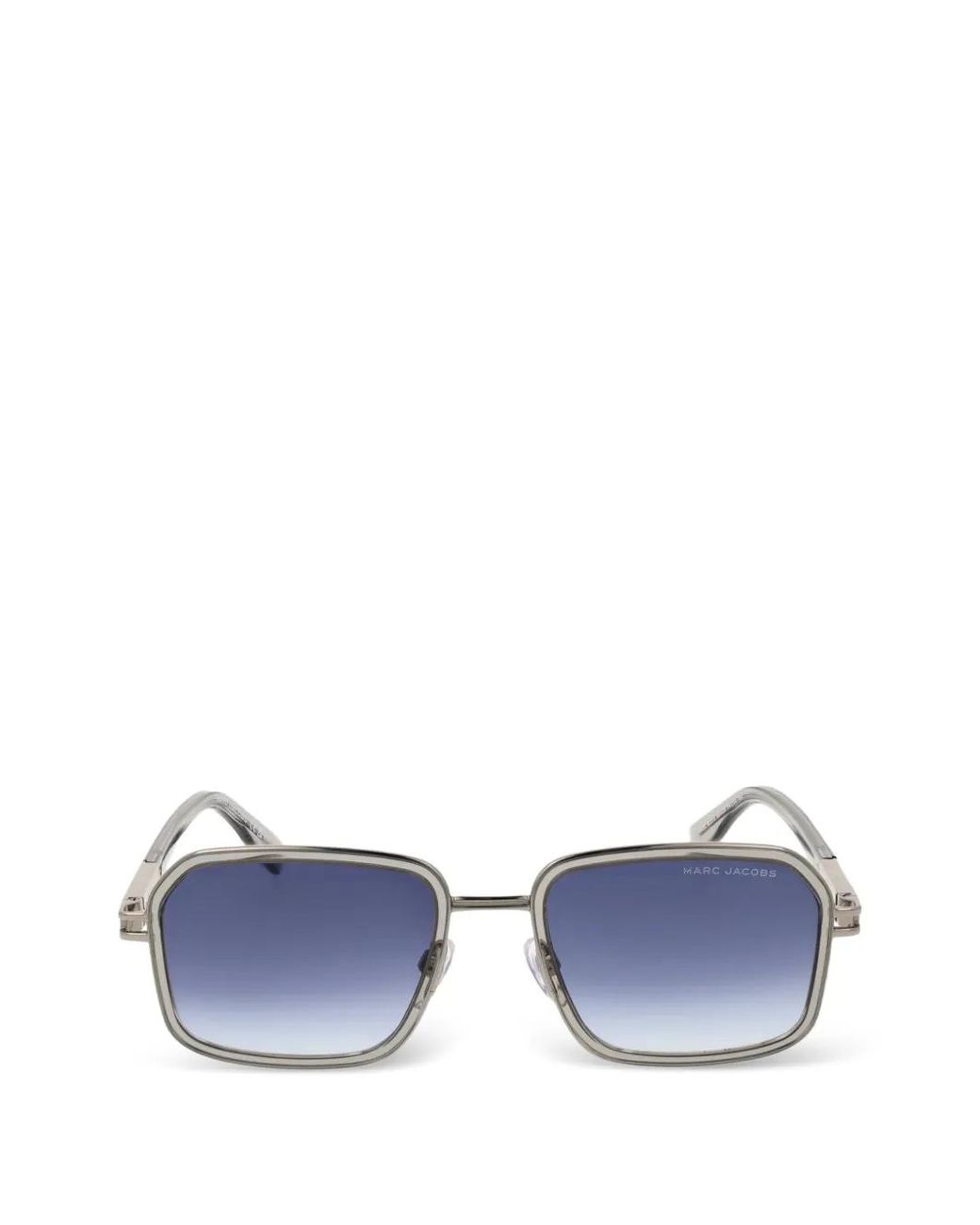 Marc Jacobs Blue Rectangle-Frame Gradient Sunglasses for men