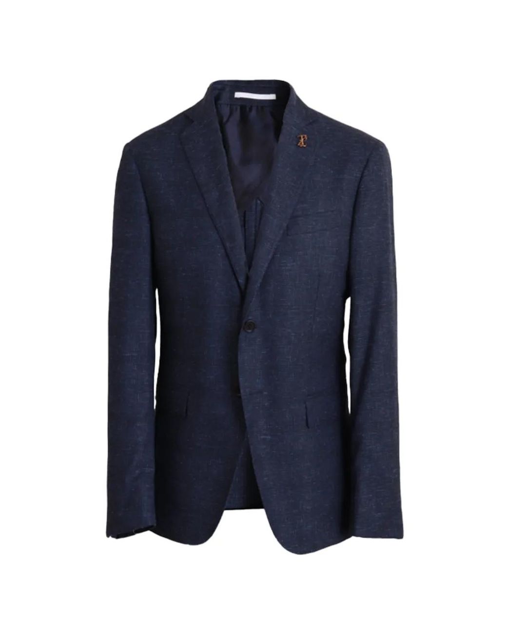 Pal Zileri Blue Checked Jacket for men