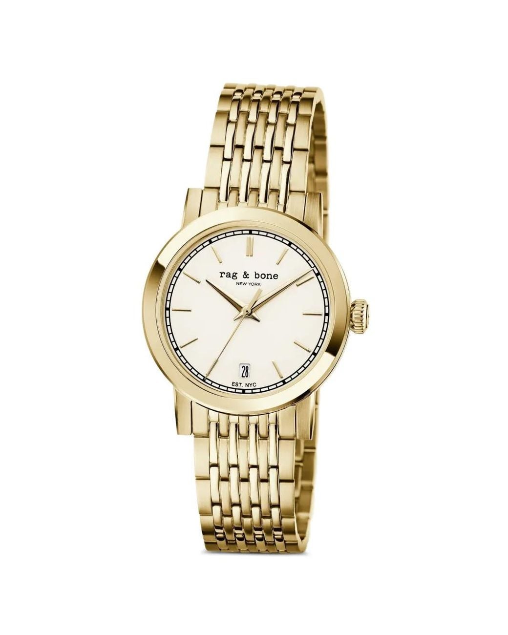 Rag & Bone Metallic Reign 32Mm Watch
